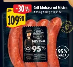 Albert Gril klobása od mistra nabídka