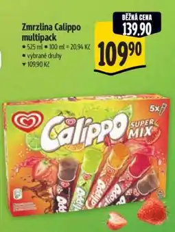Albert Zmrzlina Calippo multipack nabídka