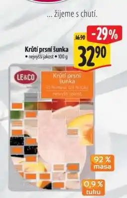Albert KRŮTÍ PRSNÍ ŠUNKA nabídka