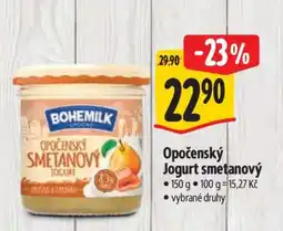 Albert Opočenský jogurt smetanový nabídka