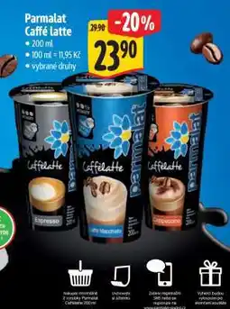 Albert Parmalat Caffè latte nabídka