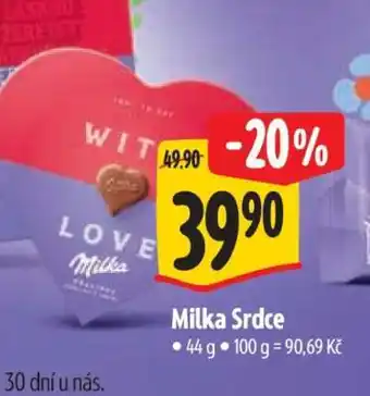 Albert Milka Srdce nabídka