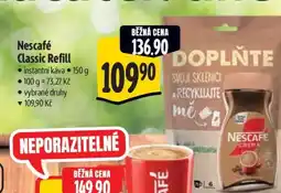 Albert Nescafé Classic refill nabídka