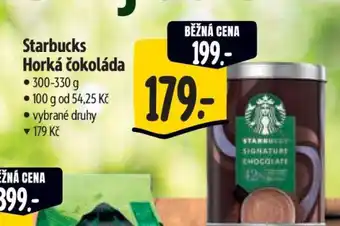 Albert Starbucks Horká čokoláda nabídka