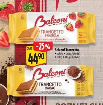 Albert Balconi Trancetto nabídka