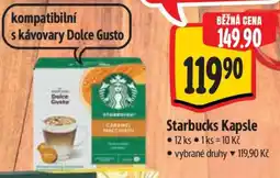 Albert Starbucks kapsle nabídka
