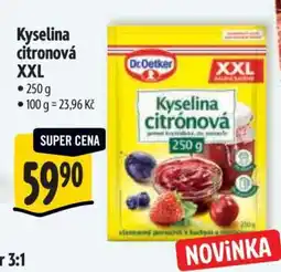 Albert Kyselina citrónová XXL nabídka