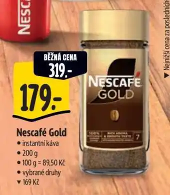 Albert Nescafé Gold nabídka