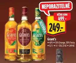 Albert Grant‘s nabídka