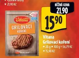 Albert Vitana Grilovací koření nabídka