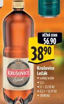 Albert Krušovice ležák nabídka