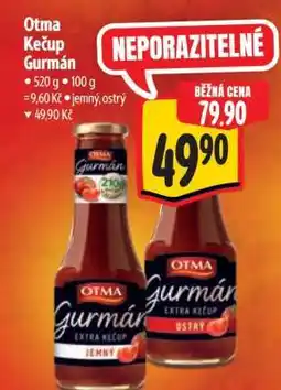 Albert Otma Kečup Gurmán nabídka