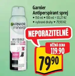 Albert Garnier antiperspirant sprej nabídka