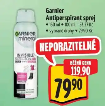Albert Garnier antiperspirant sprej nabídka
