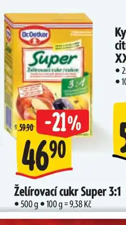 Albert Želírovací cukr Super 3:1 nabídka