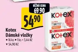 Albert Kotex Dámské vložky nabídka