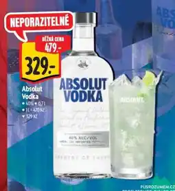 Albert Absolut Vodka nabídka
