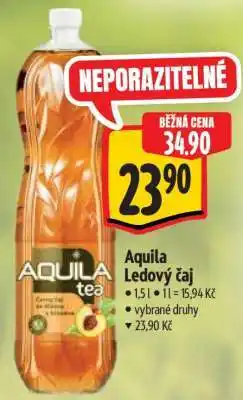 Albert Aquila ledový čaj nabídka