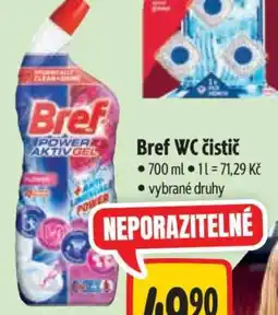 Albert BREF WC čistič nabídka