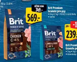 Albert Brit Premium Granule pro psy (8 kg) nabídka