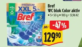 Albert Bref WC blok Color Aktiv nabídka