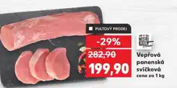 Kaufland Vepřová panenská svíčková nabídka