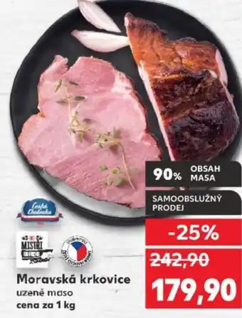 Kaufland Moravská krkovice nabídka
