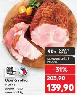 Kaufland Uzená rolka nabídka