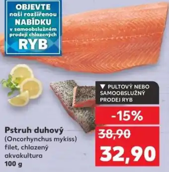 Kaufland Pstruh duhový nabídka