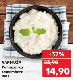 Kaufland VARMUŽA Pomazánka camembert nabídka