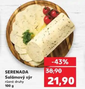Kaufland SERENADA Salámový sýr nabídka