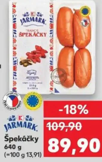 Kaufland Spekáčky nabídka