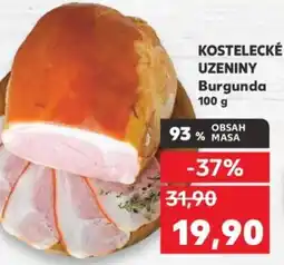 Kaufland KOSTELECKÉ UZENINY Burgunda nabídka
