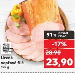 Kaufland Uzené vepřové filé nabídka