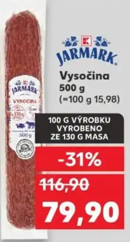 Kaufland Vysočina nabídka