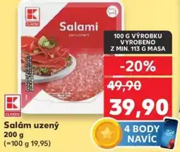 Kaufland Salám uzený nabídka