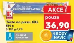 Kaufland Těsto na pizzu XXL nabídka