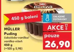 Kaufland MÜLLER Puding nabídka