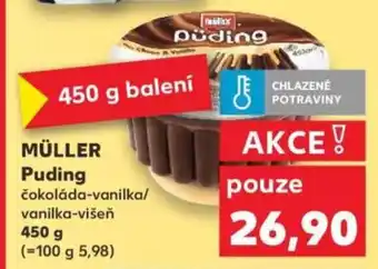 Kaufland MÜLLER Puding nabídka