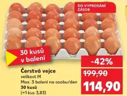 Kaufland Čerstvá vejce nabídka