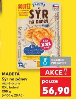 Kaufland MADETA Sýr na pánev nabídka