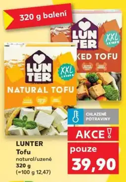 Kaufland LUNTER Tofu natural/uzené nabídka