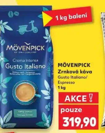 Kaufland MÖVENPICK Zrnková káva nabídka