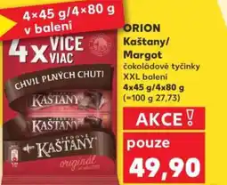 Kaufland ORION Kaštany/ Margot nabídka