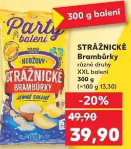 Kaufland STRÁŽNICKÉ Brambůrky nabídka
