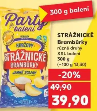 Kaufland STRÁŽNICKÉ Brambůrky nabídka