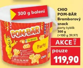 Kaufland CHIO POM-BÄR Bramborový snack nabídka