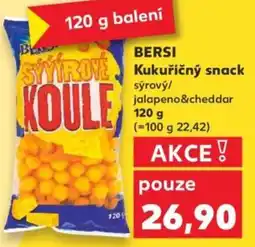 Kaufland BERSI Kukuřičný snack nabídka