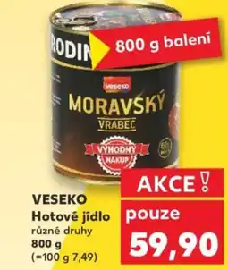 Kaufland VESEKO Hotové jídlo nabídka