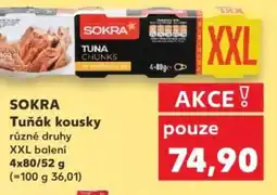 Kaufland SOKRA Tuňák kousky nabídka